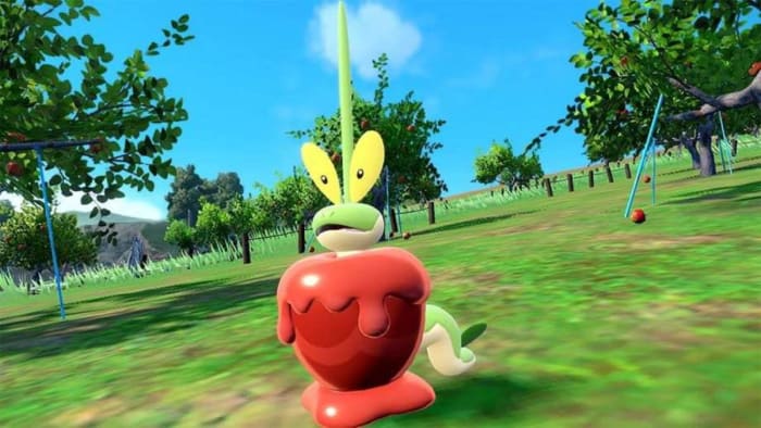 Dipplin apple pokemon Teal Mask